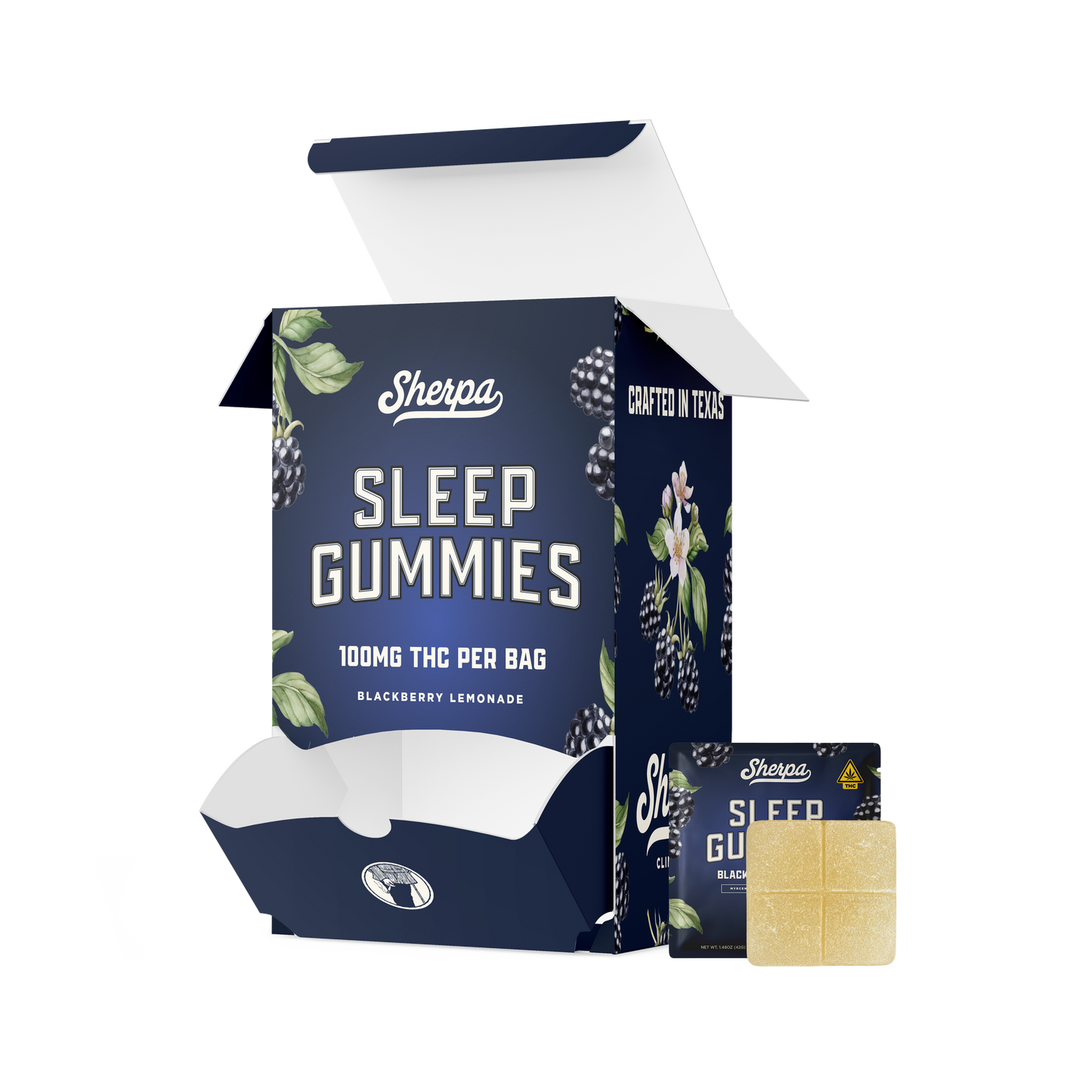Sherpa Sleep Gummies: Blackberry Lemonade (Wholesale)