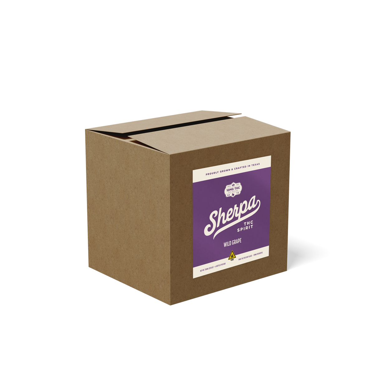 Sherpa 10mg Delta-9 THC Spirit | Non-Alcoholic | 750ml (Wholesale) (6-Count)