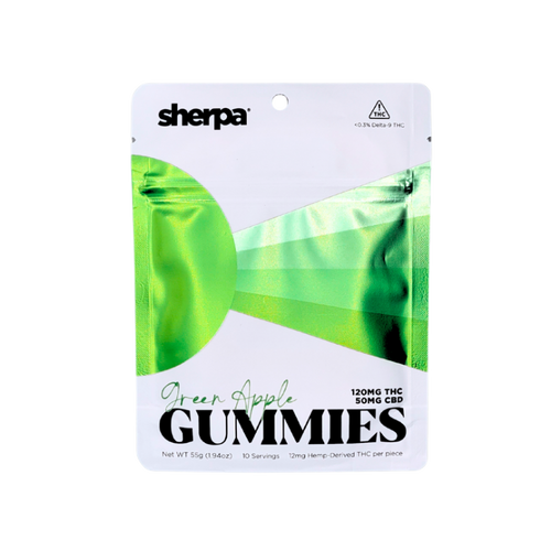 12mg THC Gummies - Green Apple