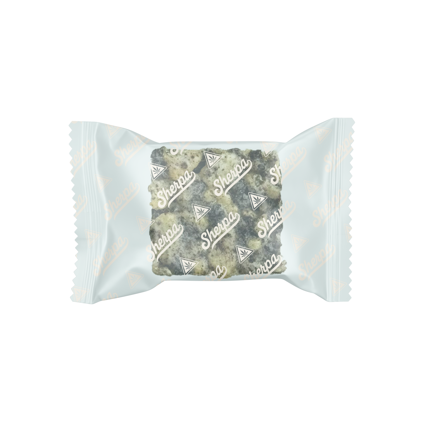 25mg THC Baked Krispies – Cookies & Cream - Sherpa