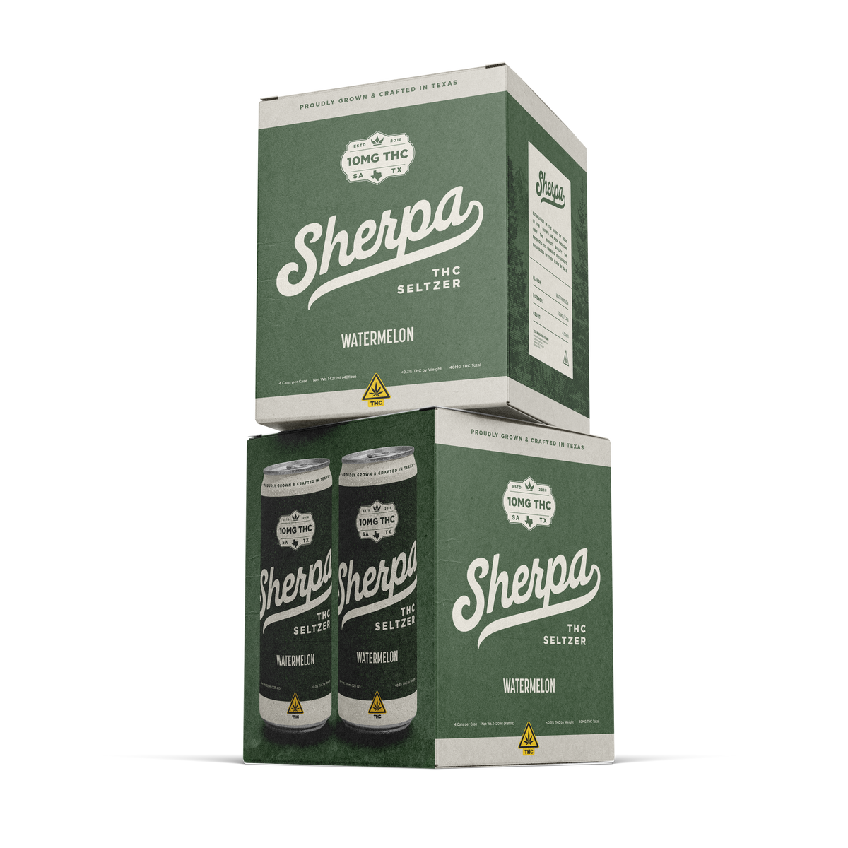 Sherpa 10mg THC Seltzer (Wholesale) (24-Pack)