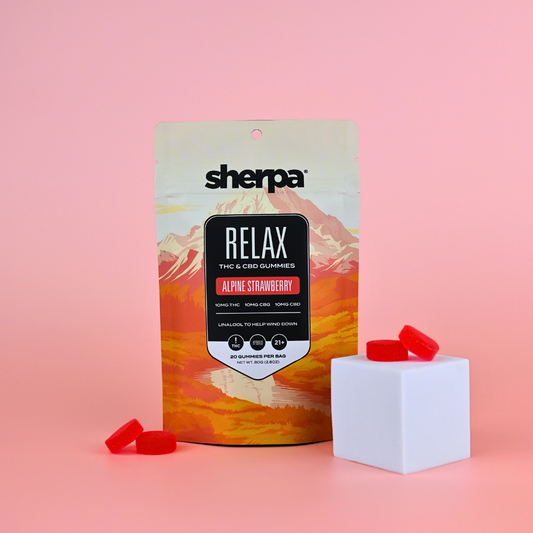 Sherpa 10mg Relax - Strawberry Gummies - Sherpa