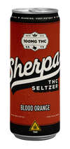 Sherpa THC Seltzer: Blood Orange 100mg - Sherpa 