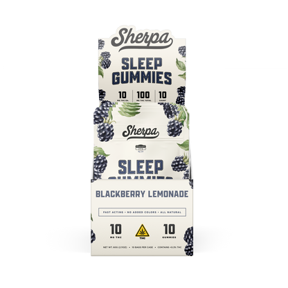 Sherpa Sleep Gummies: Blackberry Lemonade (Wholesale)