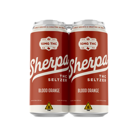 Sherpa THC Seltzer: Blood Orange - Sherpa 