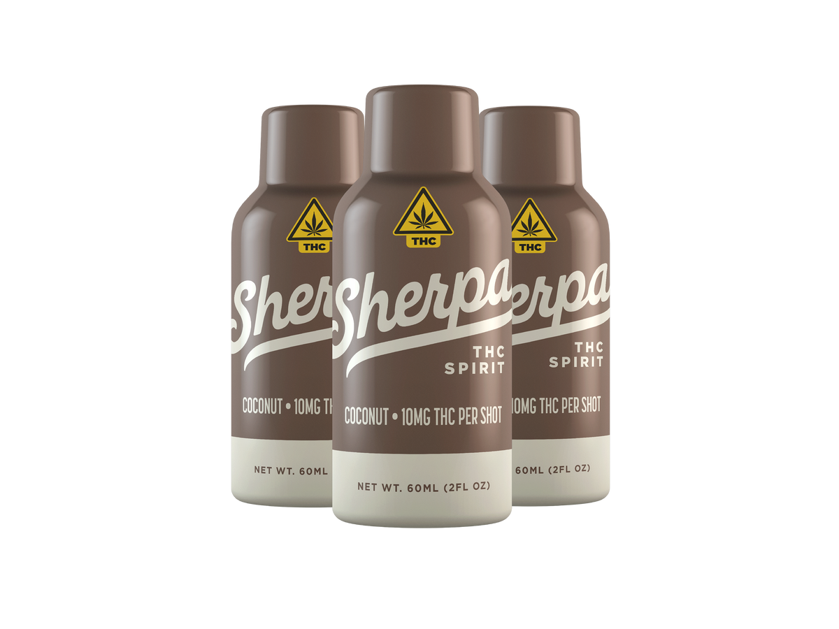 Sherpa 10mg Delta-9 THC Spirit Shooter | Non-Alcoholic | 60ml