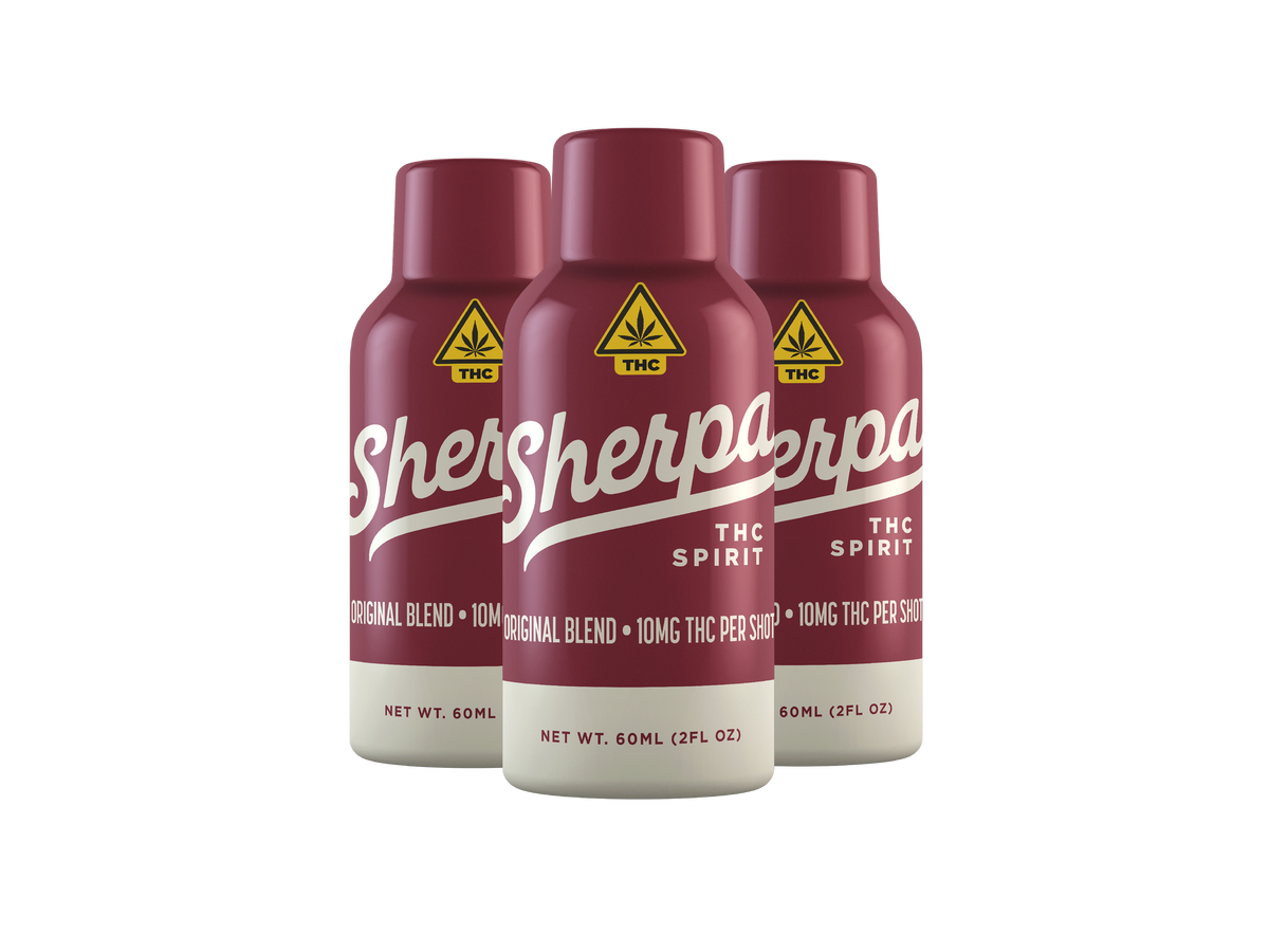 Sherpa 10mg Delta-9 THC Spirit Shooter | Non-Alcoholic | 60ml