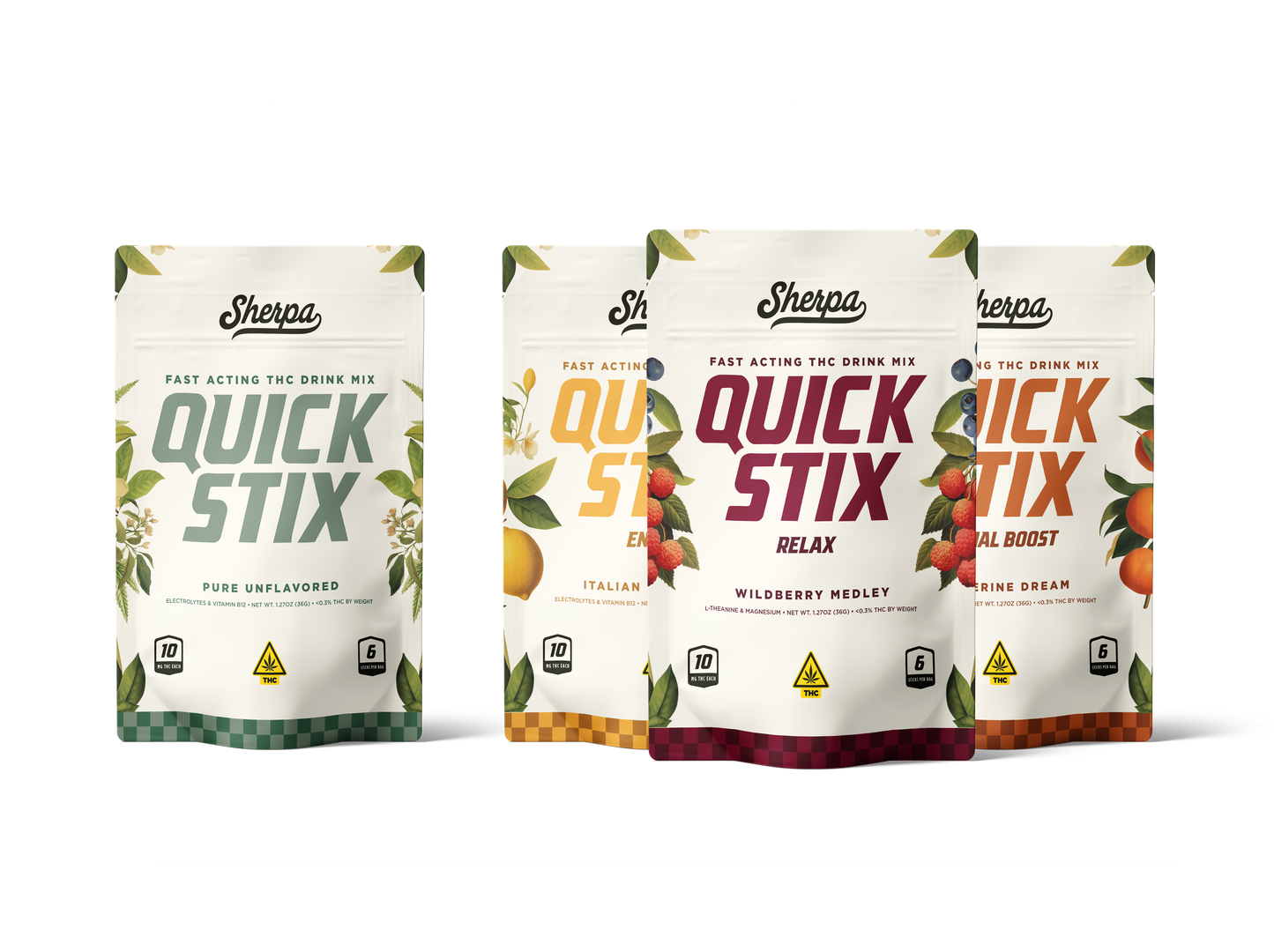 Sherpa Quick Stix Variety Pack (24-Count)
