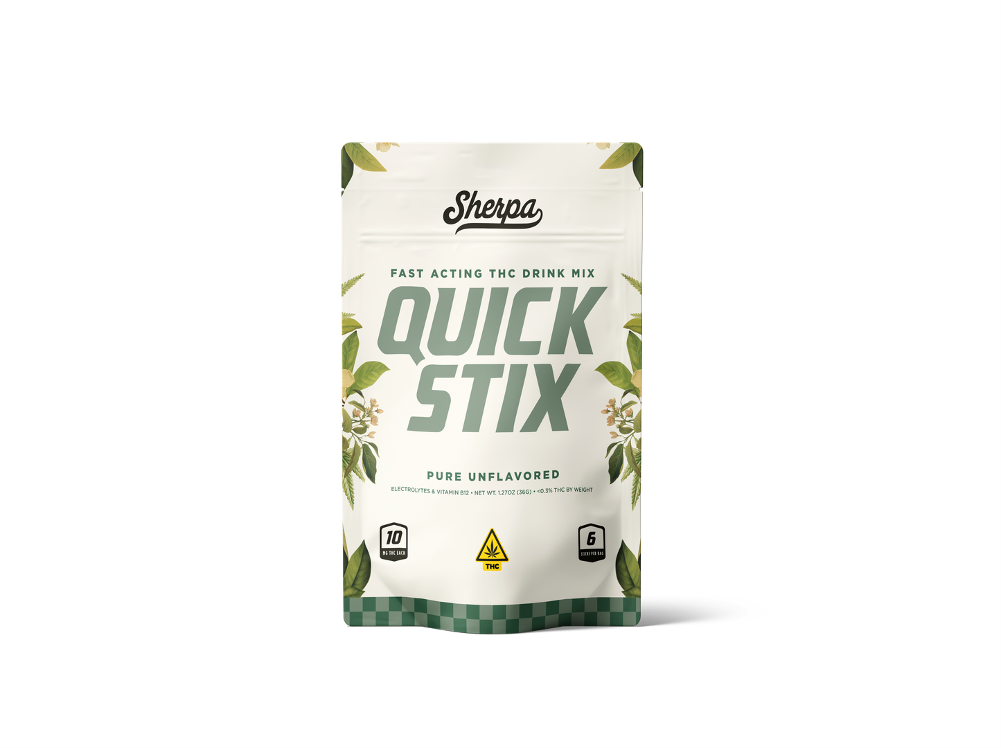 Sherpa Quick Stix - Pure Unflavored (6-Count)