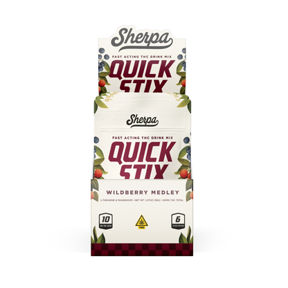 Sherpa Relax Quick Stix – Wildberry Medley (Wholesale) (6-Count)