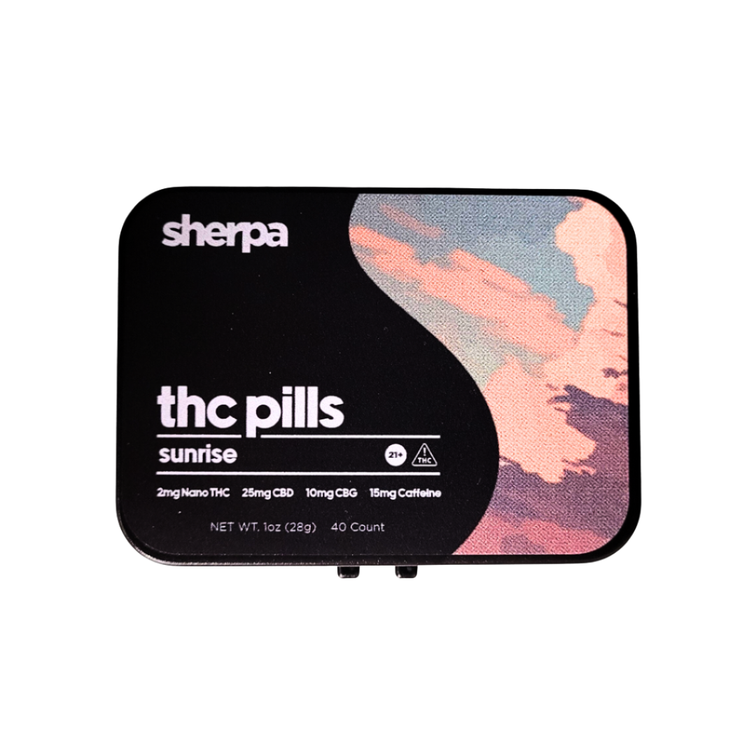 Sunrise Sherpa THC Pills - Sherpa 