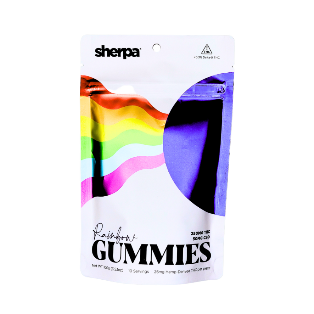 Sherpa Rainbow Gummies - 25mg - Sherpa THC