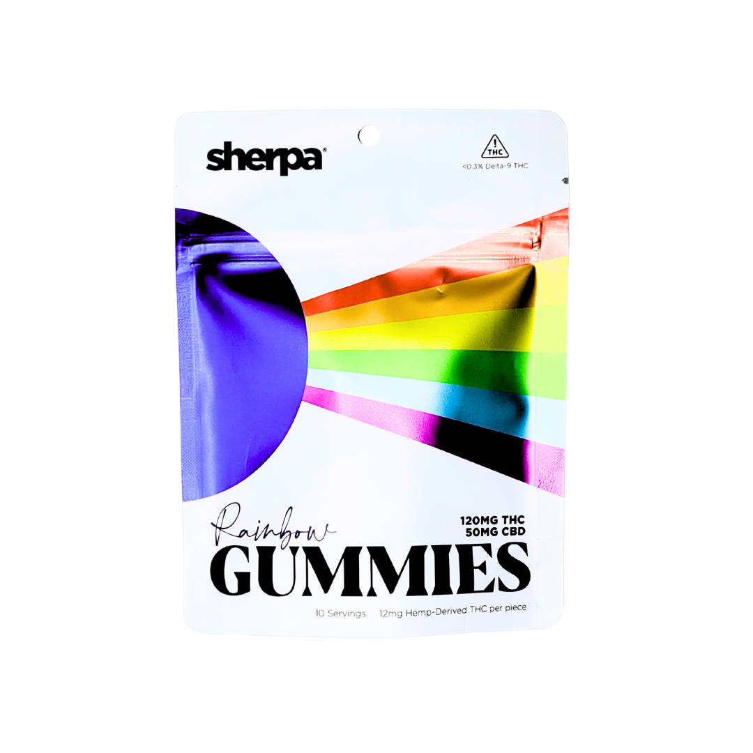 Sherpa Rainbow Gummies - 120mg - Sherpa THC