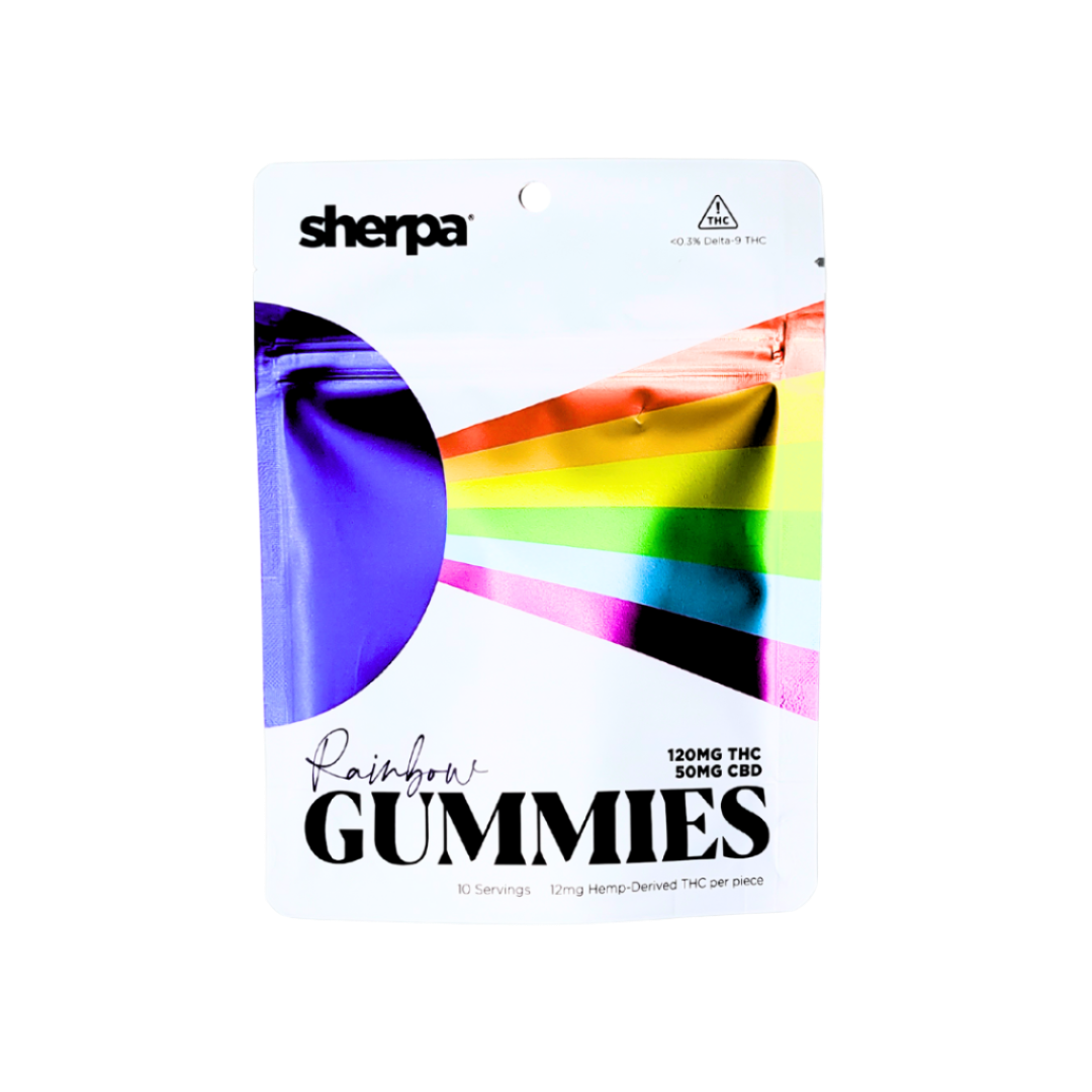 Sherpa Rainbow Gummies - 120mg - Sherpa THC
