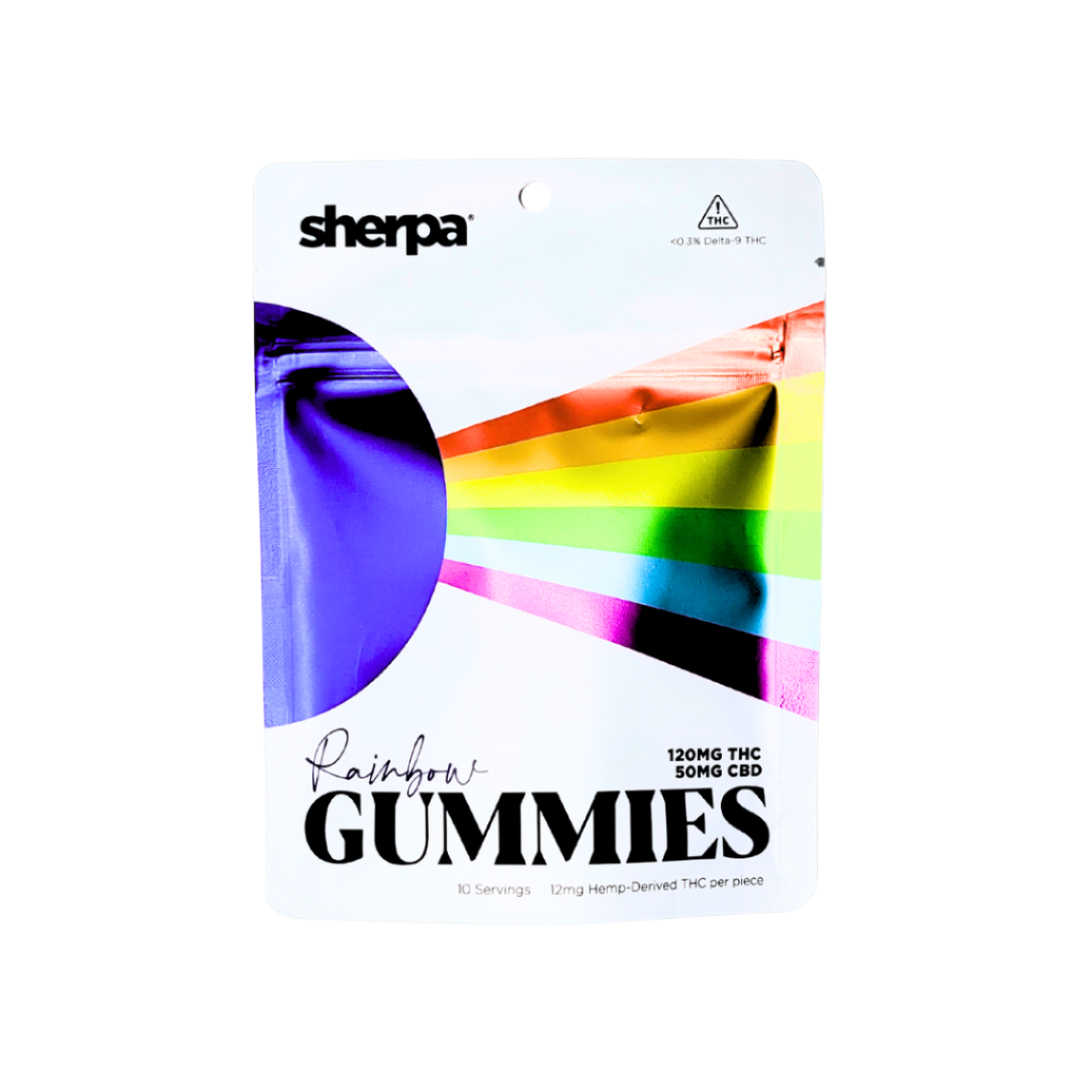 Sherpa Rainbow Gummies - 12mg - Sherpa THC