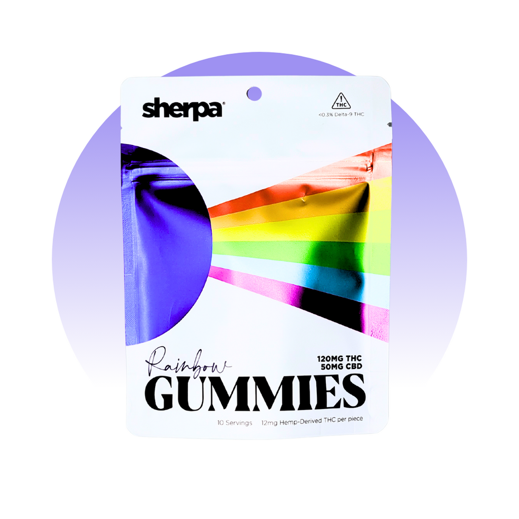 Sherpa Rainbow Gummies - 12mg - Sherpa THC