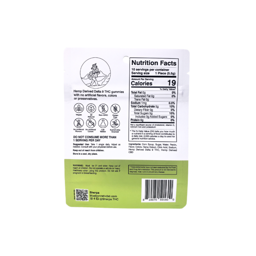 Sherpa 12mg Green Apple - Sherpa 