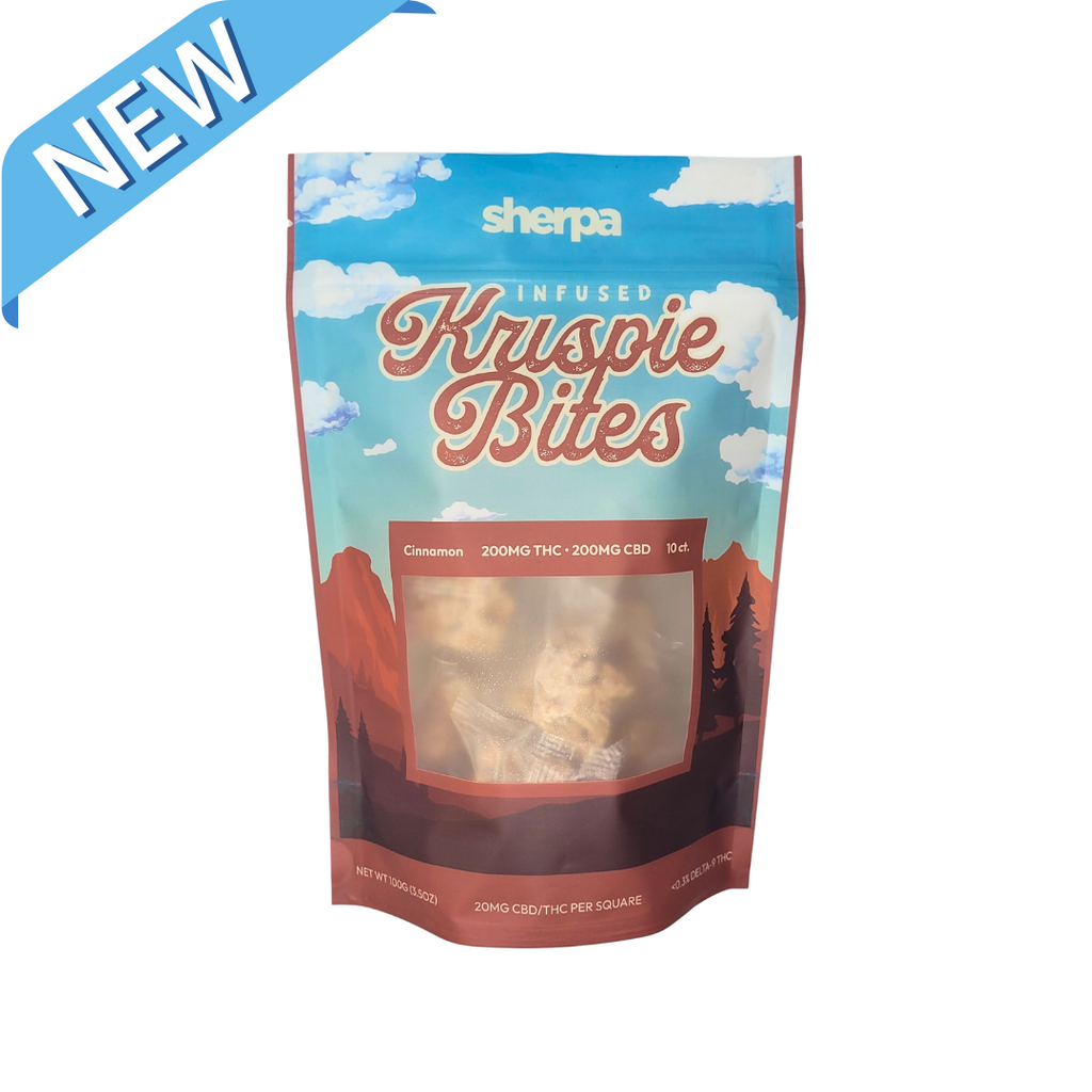 Cinnamon Krispie Bites - 20mg - Sherpa THC