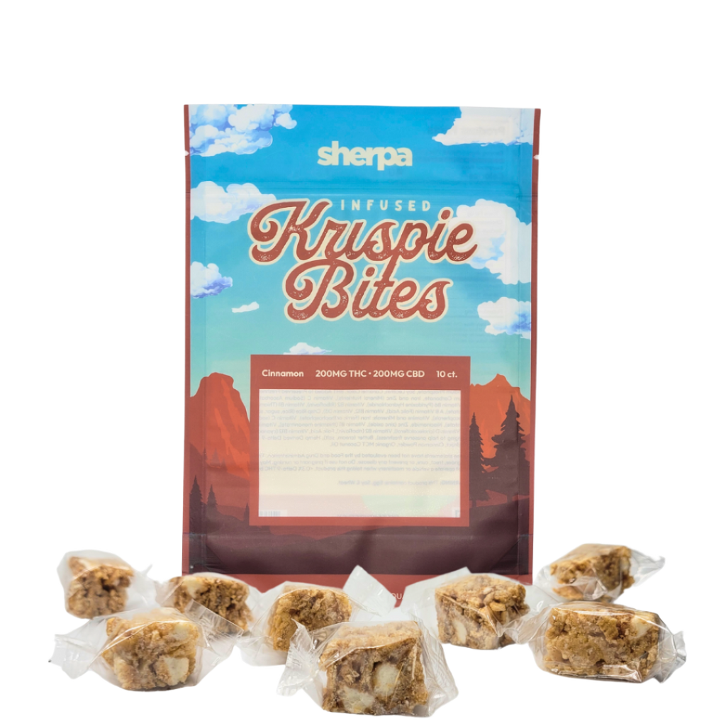 Cinnamon Krispie Bites - 20mg - Sherpa THC