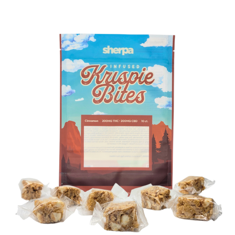 20mg THC Rice Krispie Bites - Cinnamon