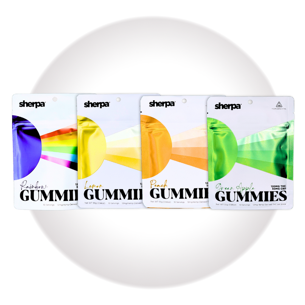 4pk Sherpa THC Gummies - 12mg - Sherpa THC