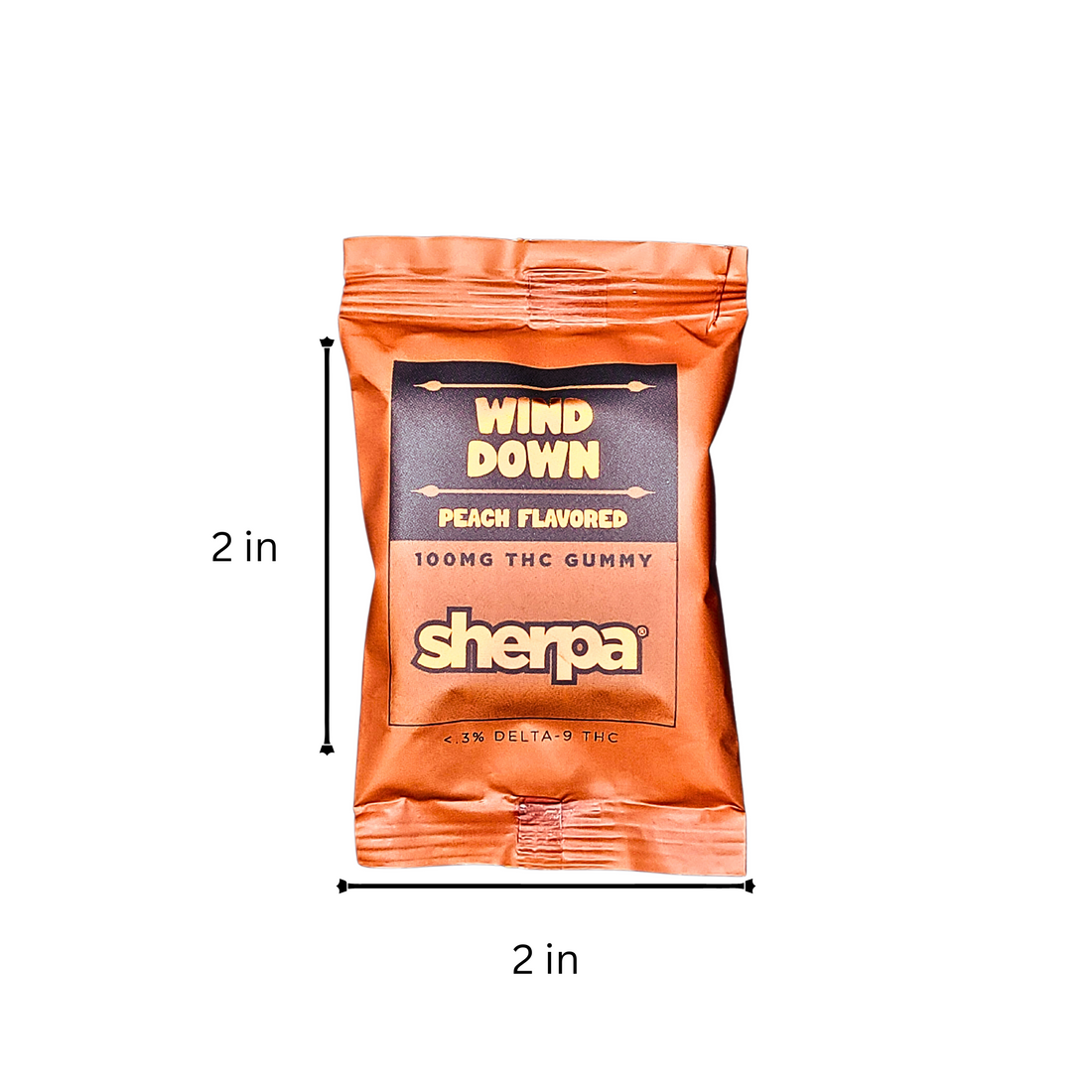 Sherpa 100mg Gummy Singles - Sherpa THC