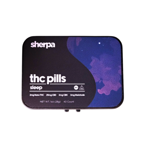 Sleep Sherpa THC Pills