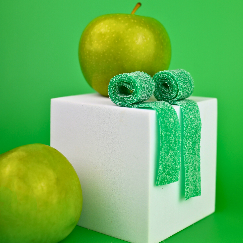 15mg Green Apple THC Sour Belts - Sherpa