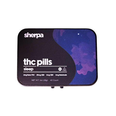Sleep Sherpa Microdosing THC Pills