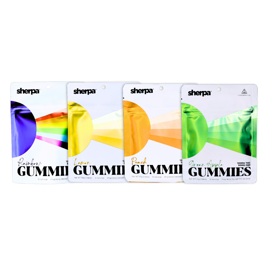 4pk Sherpa THC Gummies - 12mg - Sherpa THC
