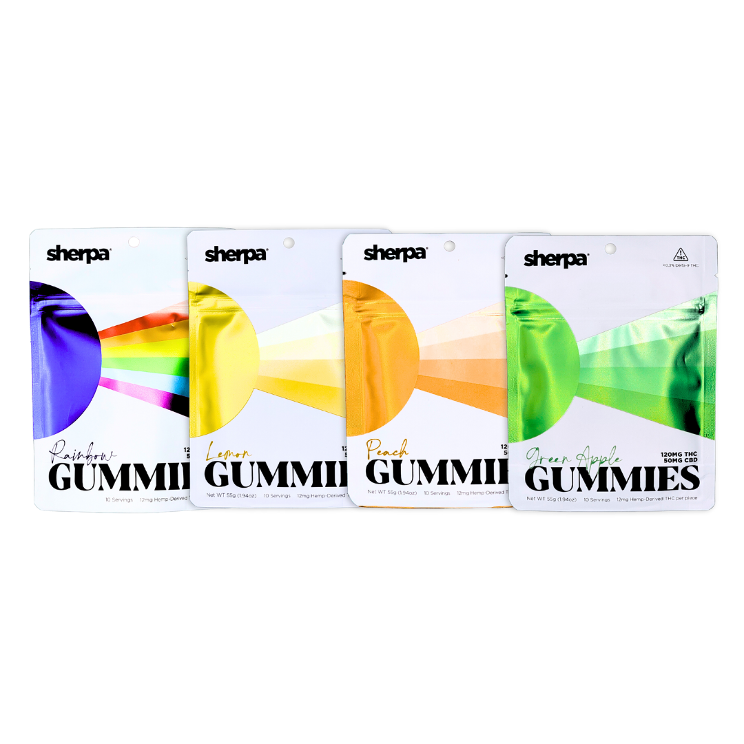 4pk Sherpa THC Gummies - 120mg - Sherpa THC