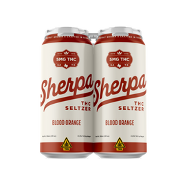 Sherpa THC Seltzer: Blood Orange - Sherpa 
