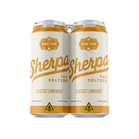 Sherpa THC Seltzer: Classic Lemonade - Sherpa 