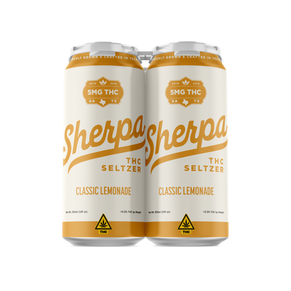 Sherpa THC Seltzer: Classic Lemonade - Sherpa 