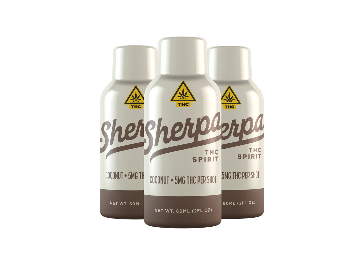 Sherpa 5mg Delta-9 THC Spirit Shooter | Non-Alcoholic | 60ml