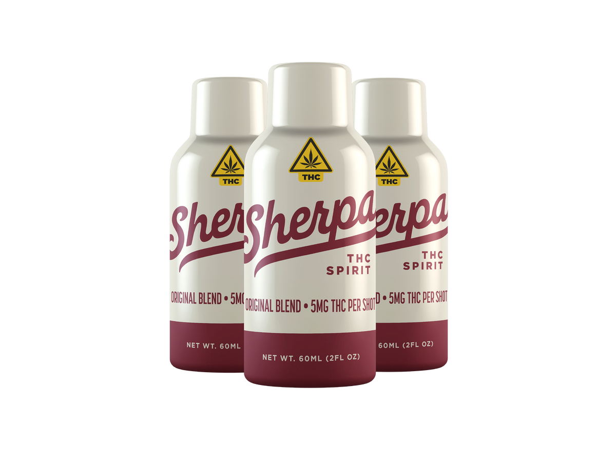 Sherpa 5mg Delta-9 THC Spirit Shooter | Non-Alcoholic | 60ml
