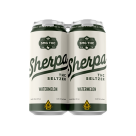 Sherpa THC Seltzer: Watermelon - Sherpa 