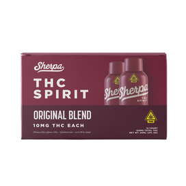 Sherpa 10mg Delta-9 THC Spirit Shooter | Non-Alcoholic | 60ml