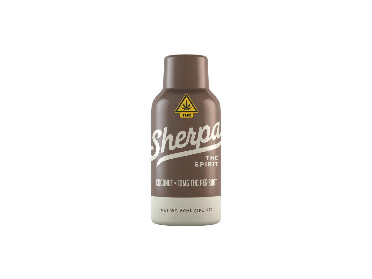 Sherpa 10mg Delta-9 THC Spirit Shooter | Non-Alcoholic | 60ml