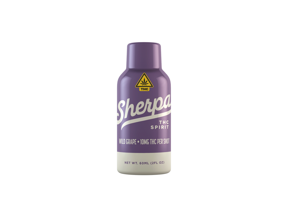 Sherpa 10mg Delta-9 THC Spirit Shooter | Non-Alcoholic | 60ml