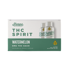 Sherpa 5mg Delta-9 THC Spirit Shooter | Non-Alcoholic | 60ml (Wholesale) (8-Boxes)