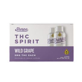 Sherpa 5mg Delta-9 THC Spirit Shooter | Non-Alcoholic | 60ml
