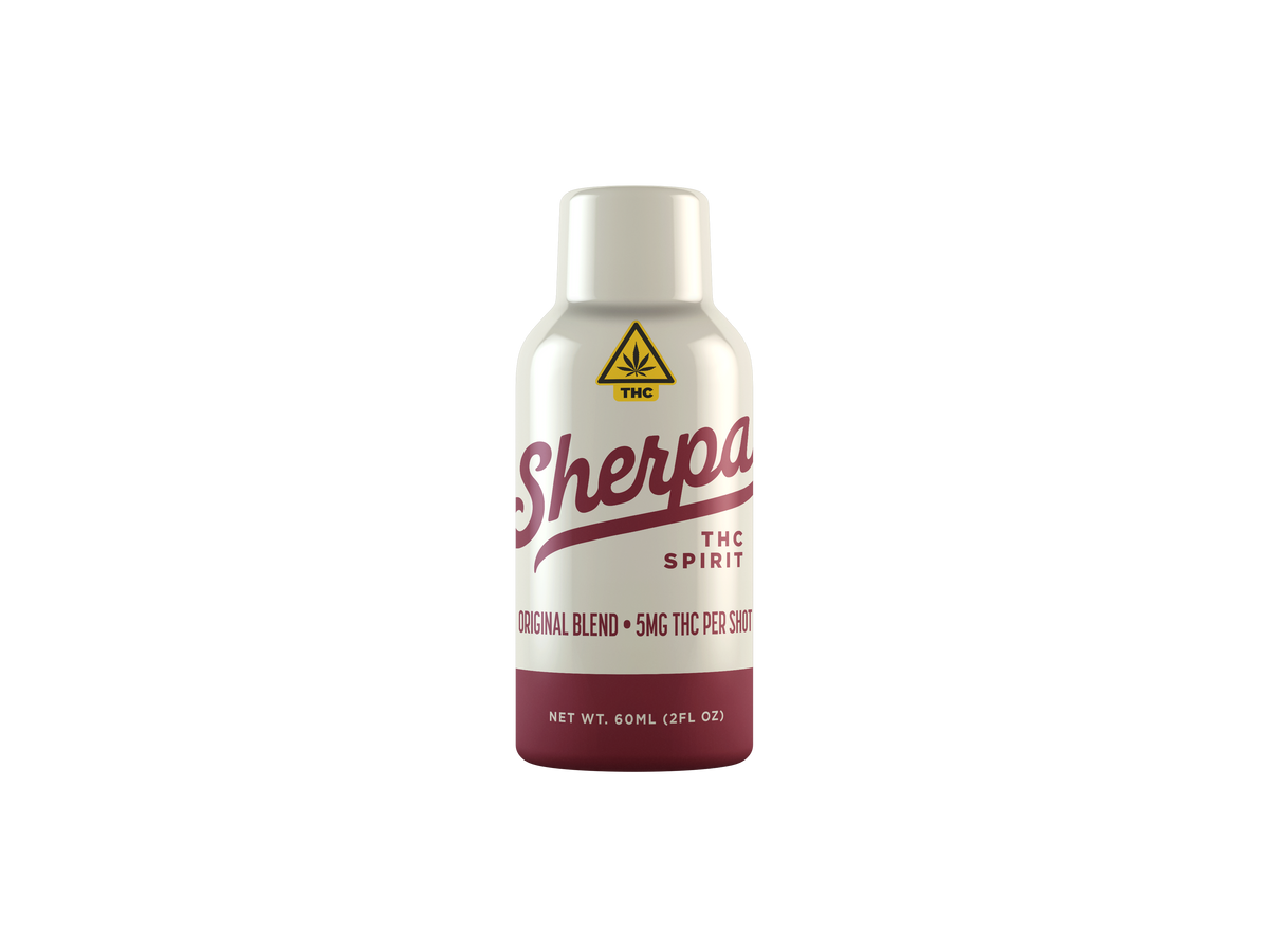 Sherpa 5mg Delta-9 THC Spirit Shot | Non-Alcoholic | 60ml