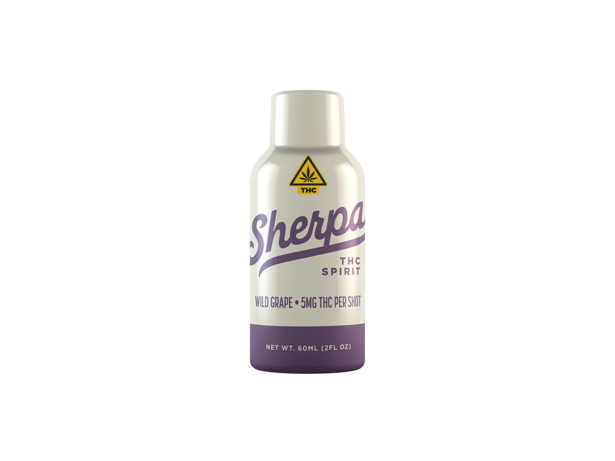 Sherpa 5mg Delta-9 THC Spirit Shot | Non-Alcoholic | 60ml