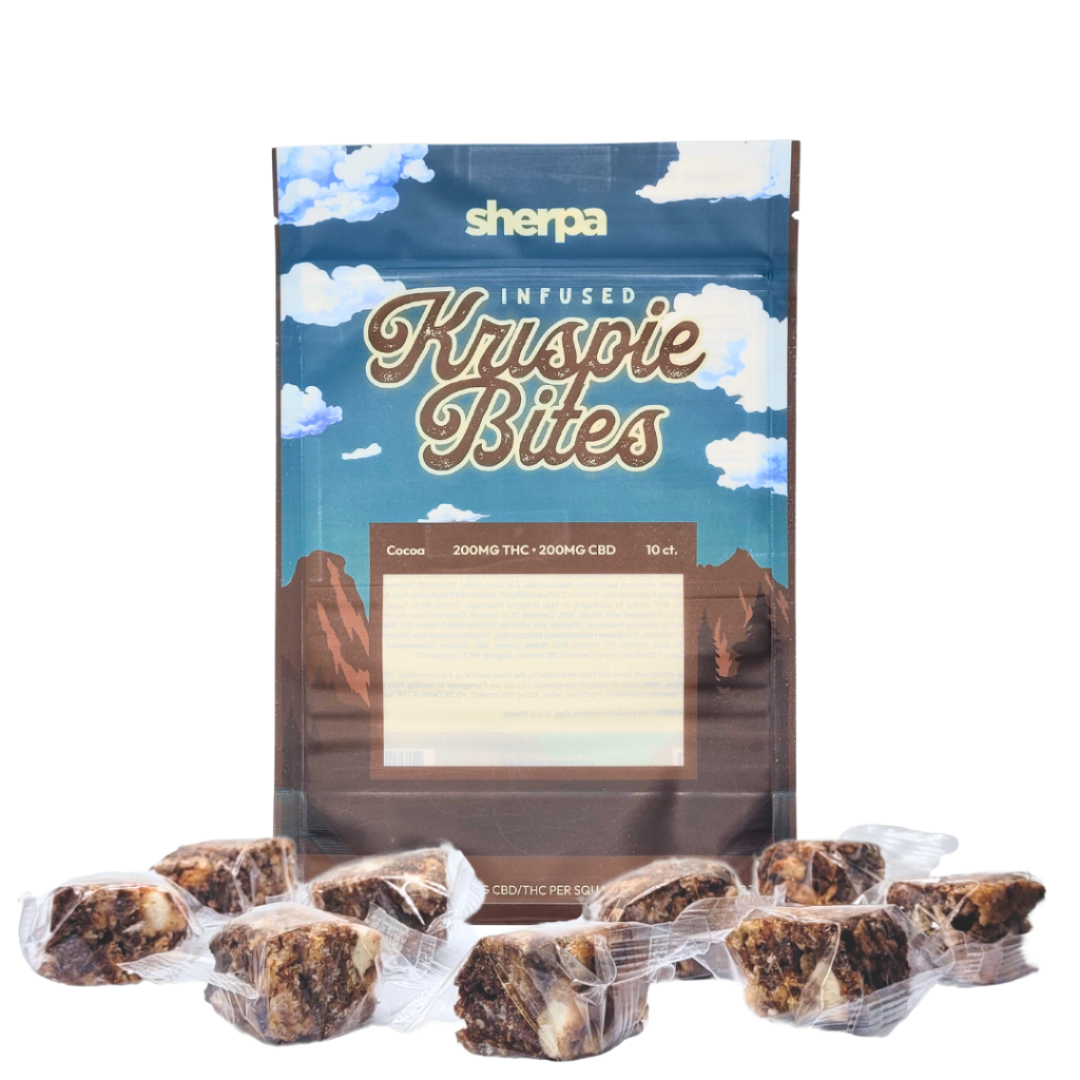 Cocoa Krispie Bites - 200mg - Sherpa THC