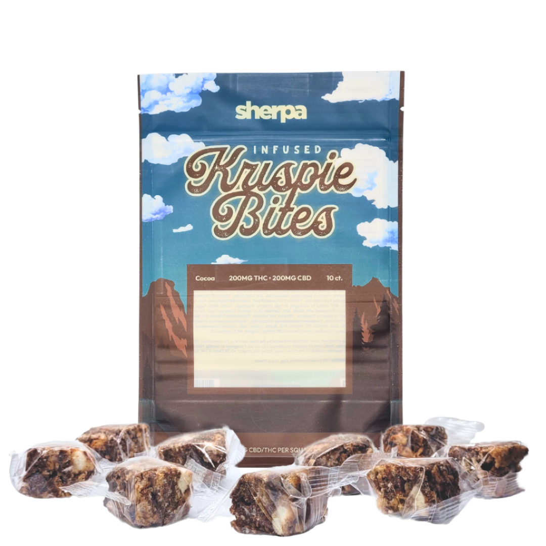 Cocoa Krispie Bites - 20mg - Sherpa THC