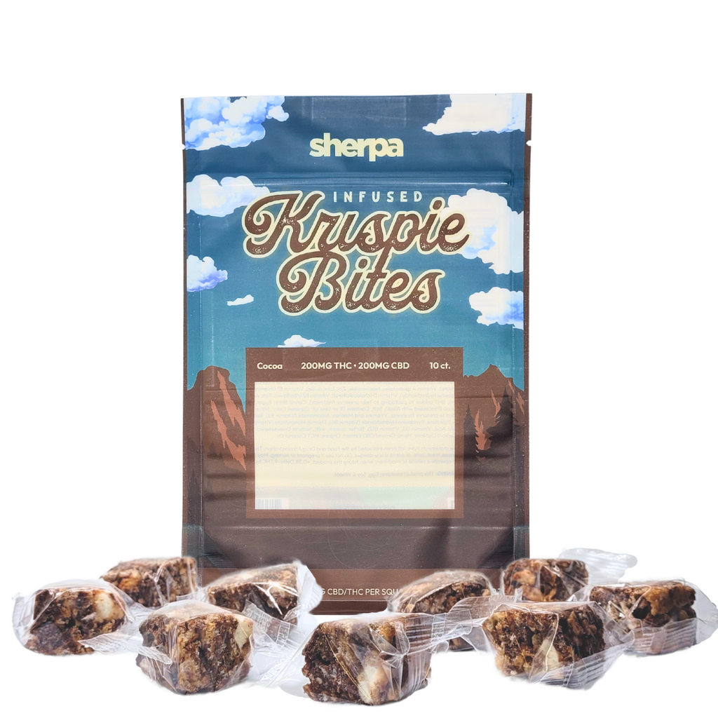 Cocoa Krispie Bites - 200mg - Sherpa THC