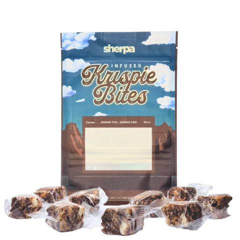 20mg THC Rice Krispie Bites - Cocoa