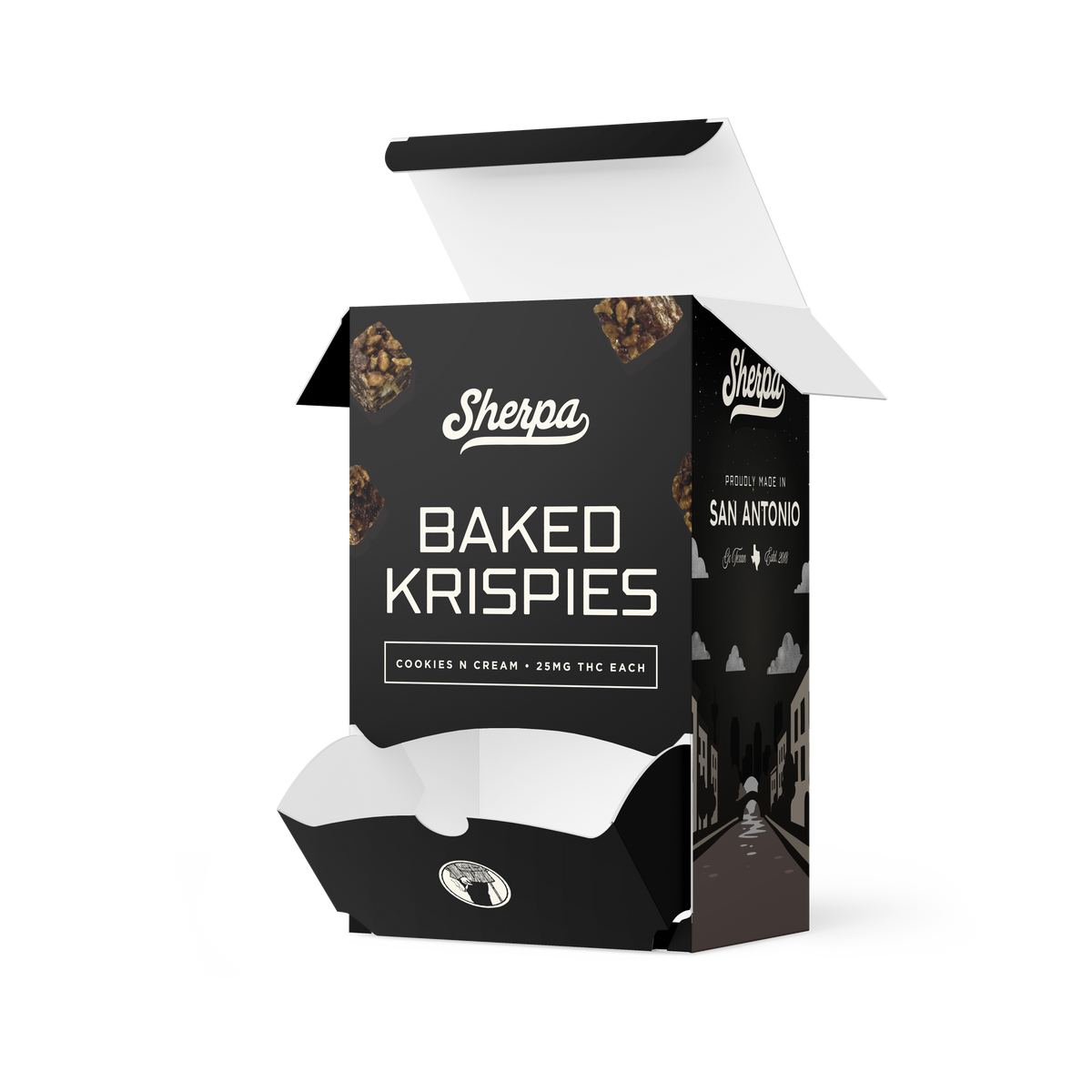 25mg THC Baked Krispies - (Wholesale) 30 Count