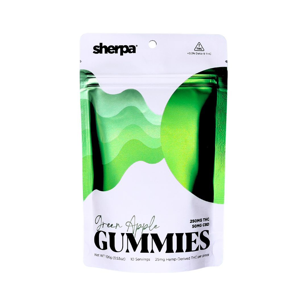 Sherpa Green Apple - 250mg - Sherpa THC